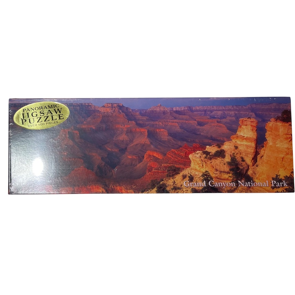 Impact Grand Canyon National Park Panoramic Jigsaw Puzzle 500+ Pieces 12x36
